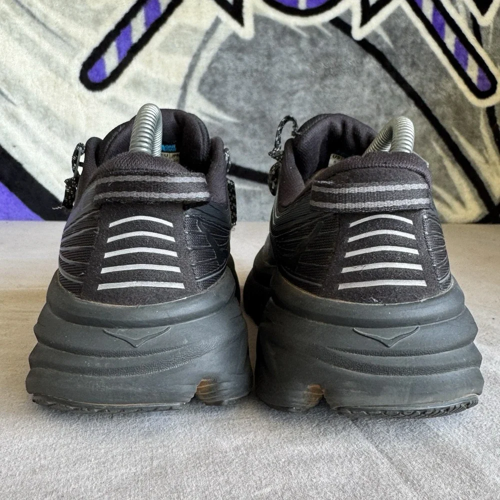 Size 8 - Hoka One One HOKA Bondi 7 Black W 1110519 BBLC